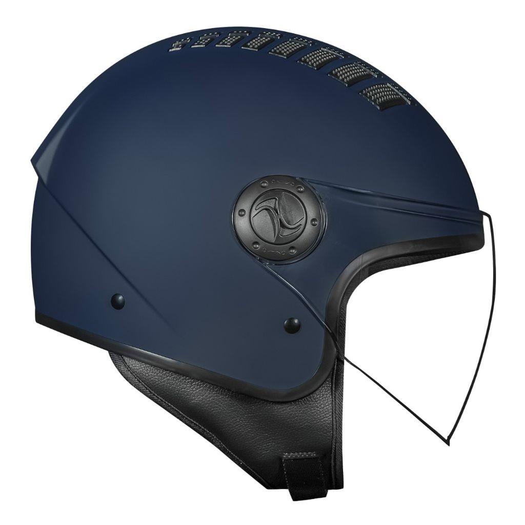 Capacete Race Tech One Monocolor Azul Fosco