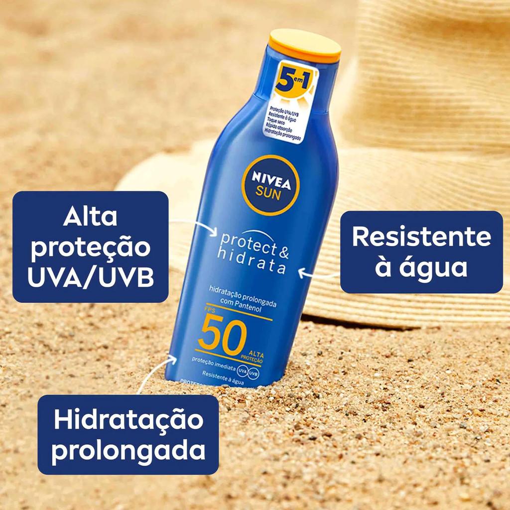 Nivea Sun Protect Hidrata FPS 50 - Protetor Solar 200ml