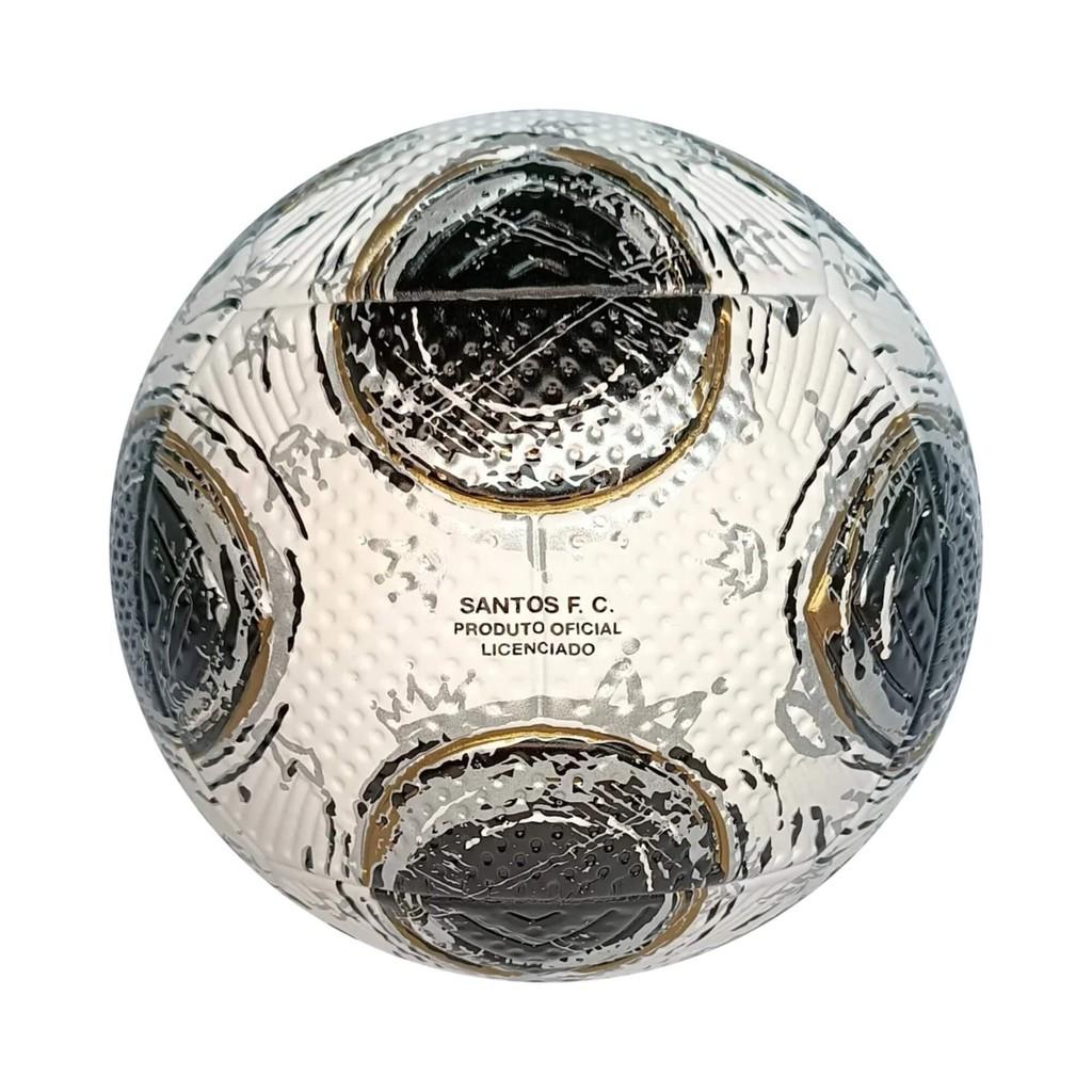 Bola De Futebol Pvc/pu Nº 5 Retrô Santos Futebol E Magia