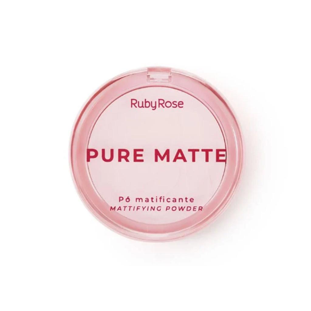 Pó Compacto Ruby Rose Matificante Hbm402