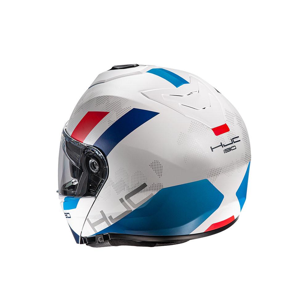 Capacete Hjc I90 Viseira Solar Robocop Escamoteável Moto
