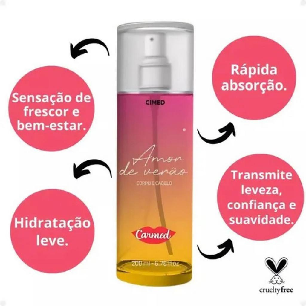 Carmed Body Splash 200ml Amor De Verão