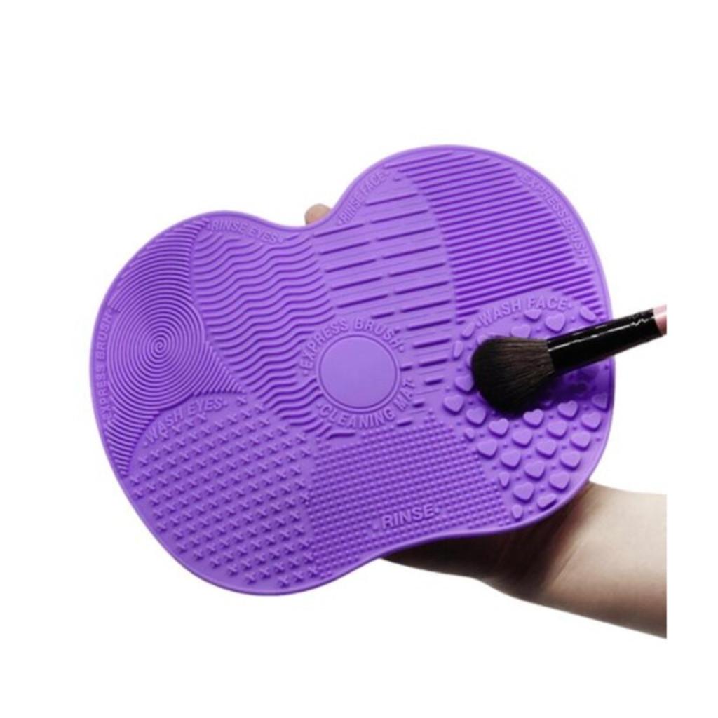 Kit Tapete Para Limpeza De Pincéis Silicone Pad De Limpeza Da Escova Para Cuidar E Limpar Pincéis