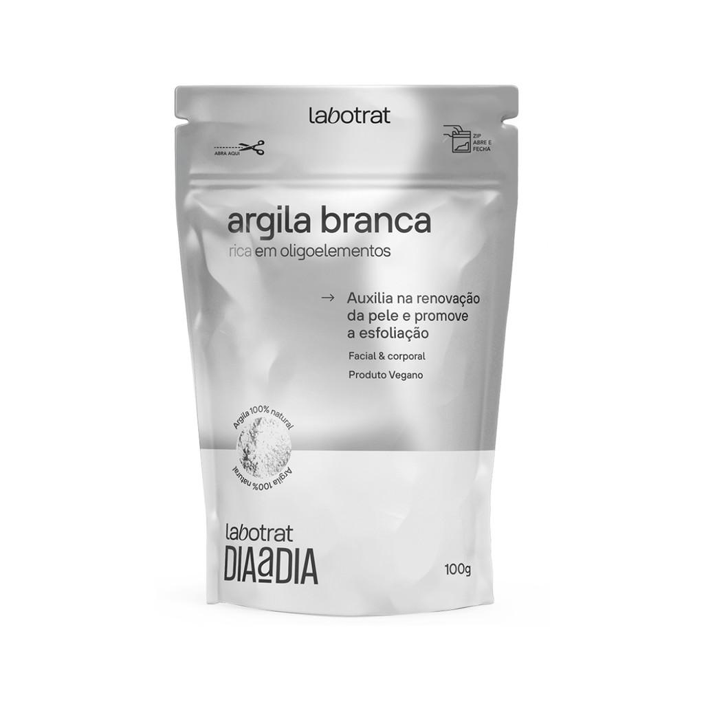 Kit 2 Dolomita E 2 Argila Branca Corpo Rosto Nutre Labotrat