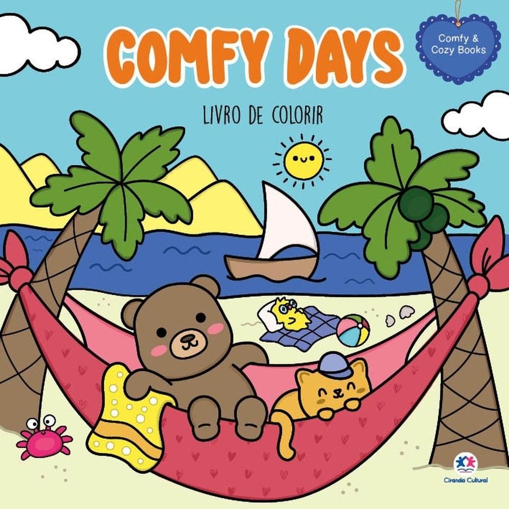 Comfy Days - Livro De Colorir