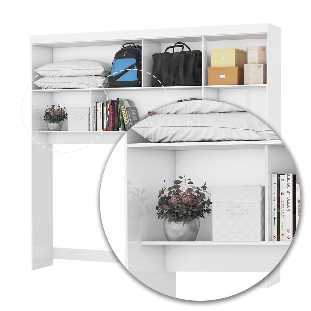 Guarda-roupa Casal Modulado 5 Portas Santiago 3 Portas Premium 5 Gaveta Com Espelho