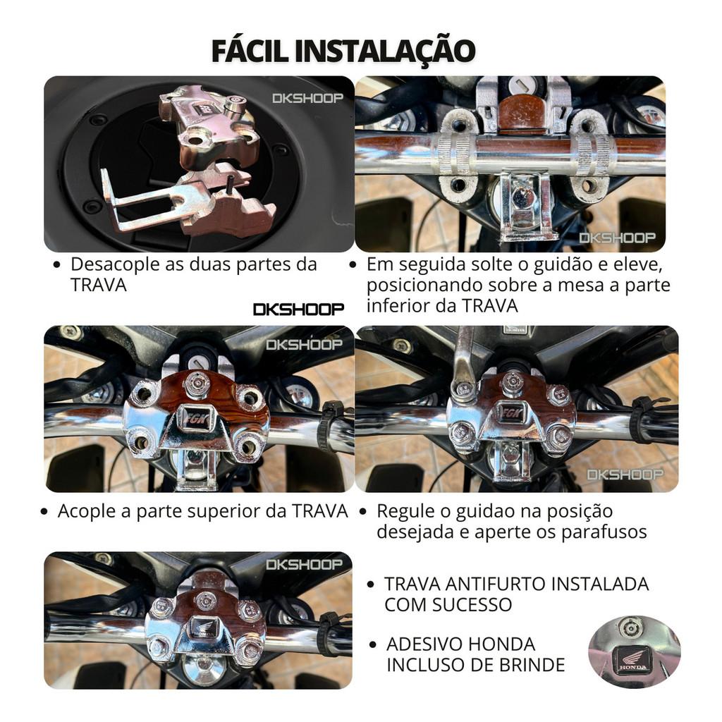 Trava Do Miolo Ignição Antifurto Moto Titan 160/150