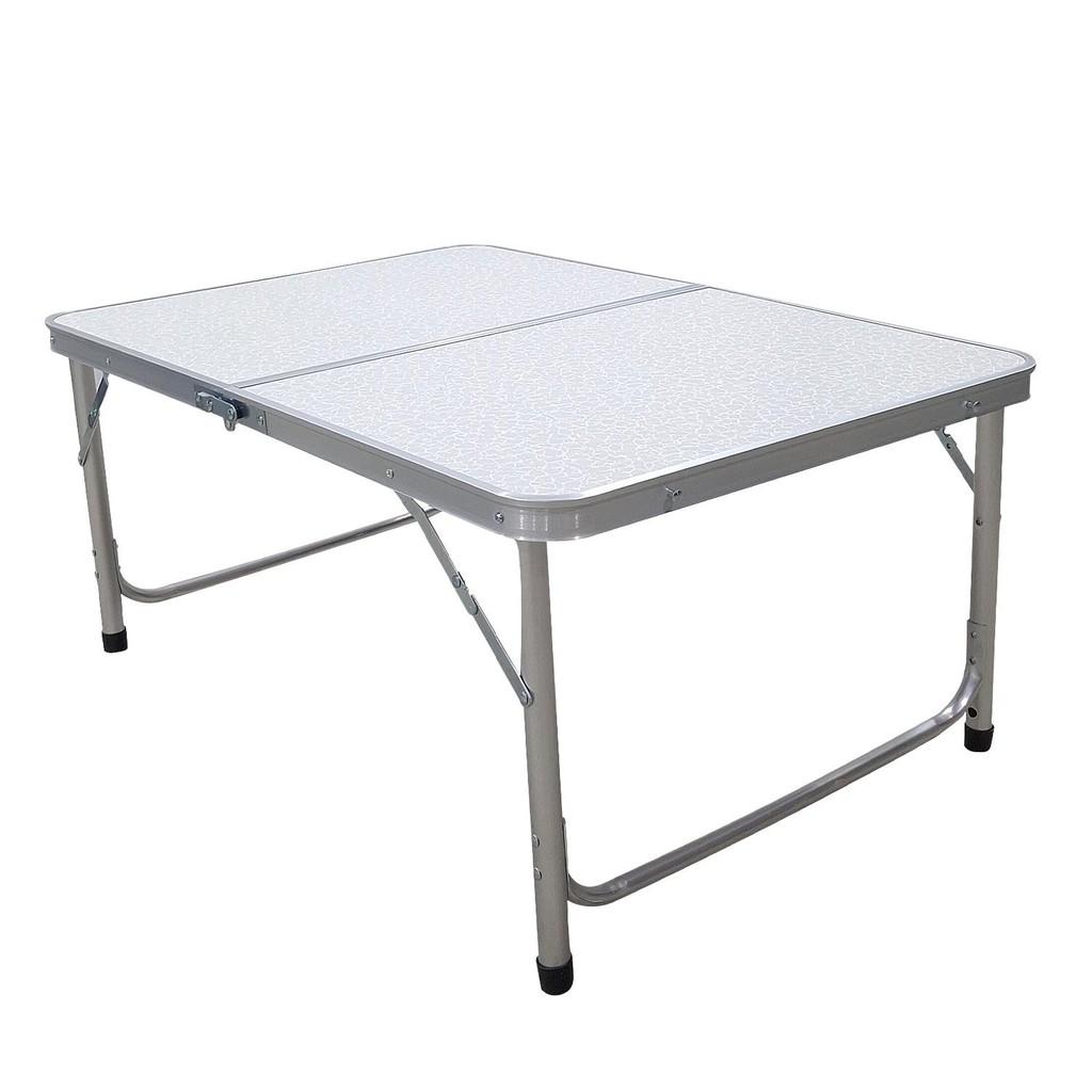 Mesa Dobrável Portátil Vira Maleta 90cm Camping Praia
