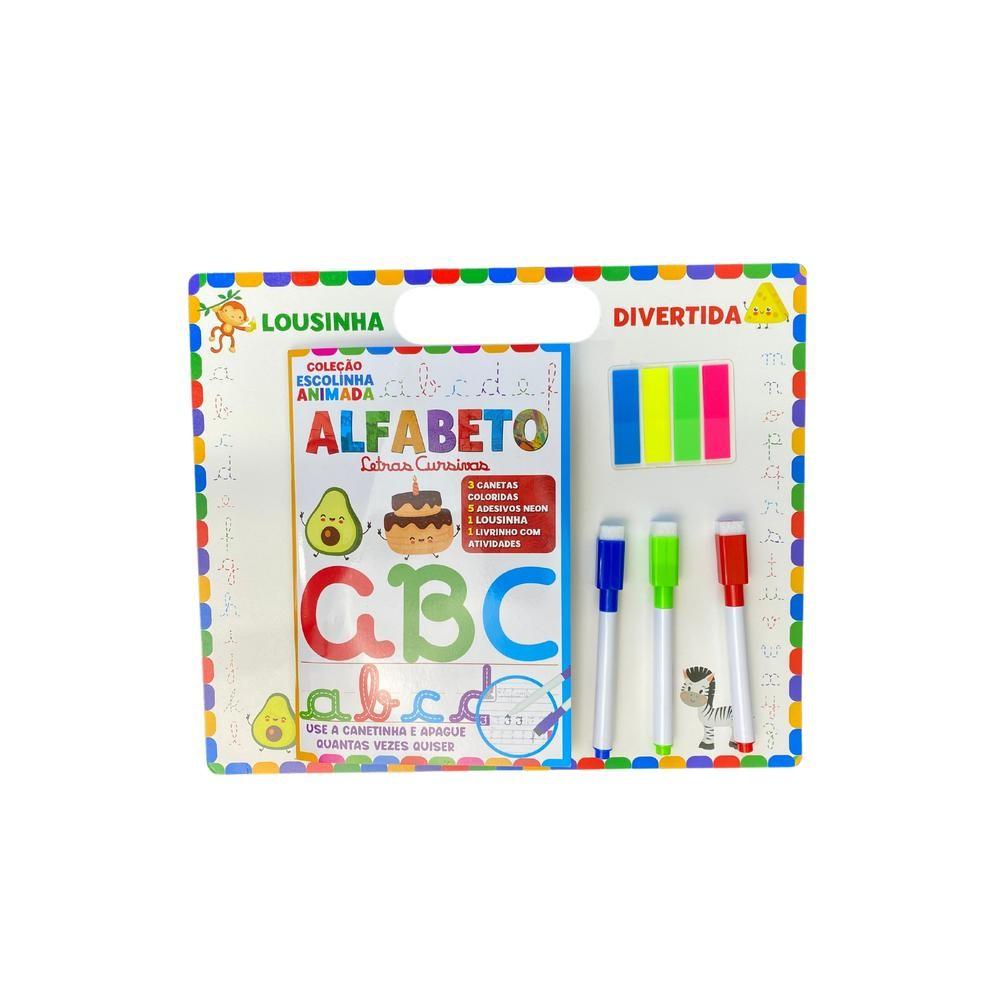Coleção Escolinha Animada - Alfabeto
