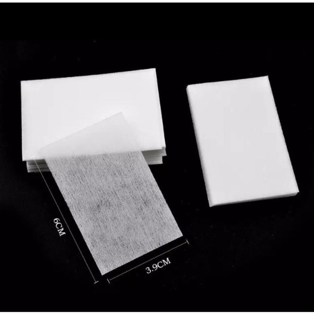 Pocotes Algodão Prensado Lenços De Papel Para Limpeza Unhas 1000 Unidades
