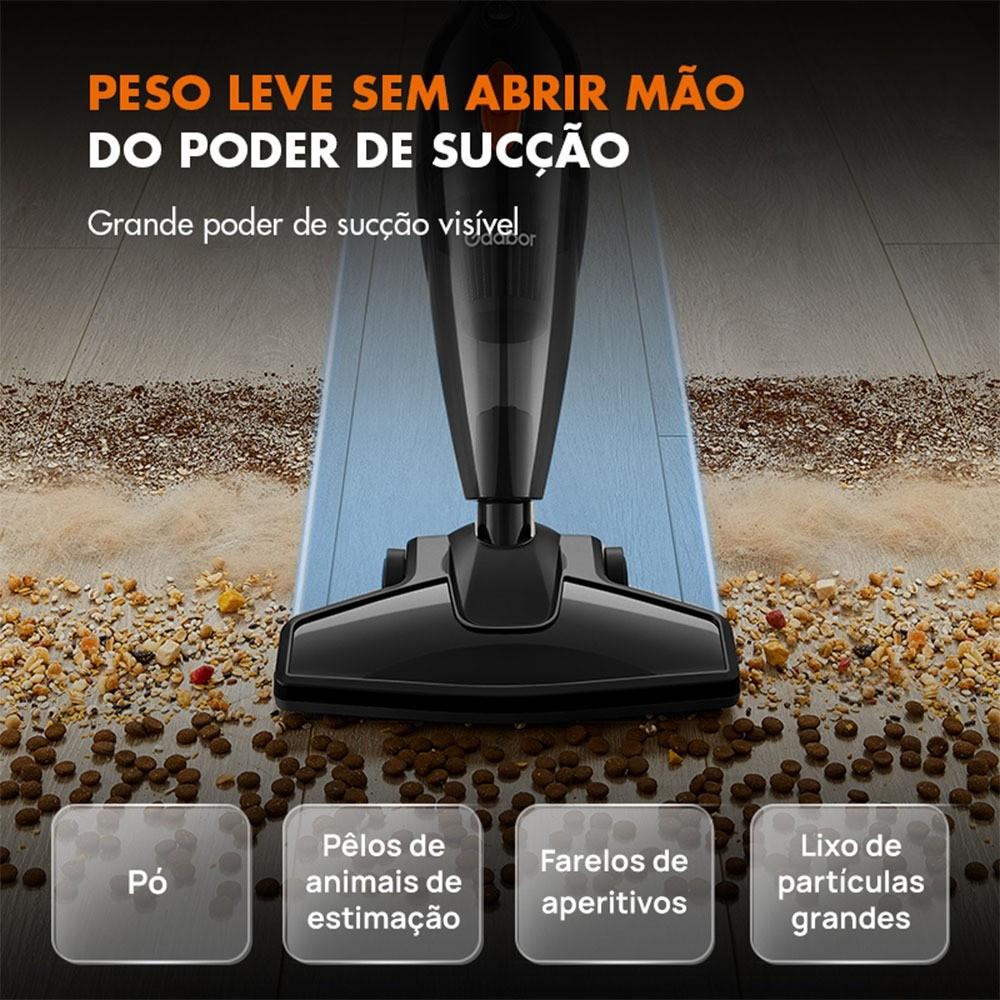Gaabor Aspirador De Pó Portátil 2 Em 1 Gvcw-m15a + Ferro De Passar A Vapor Portátil Top Clean
