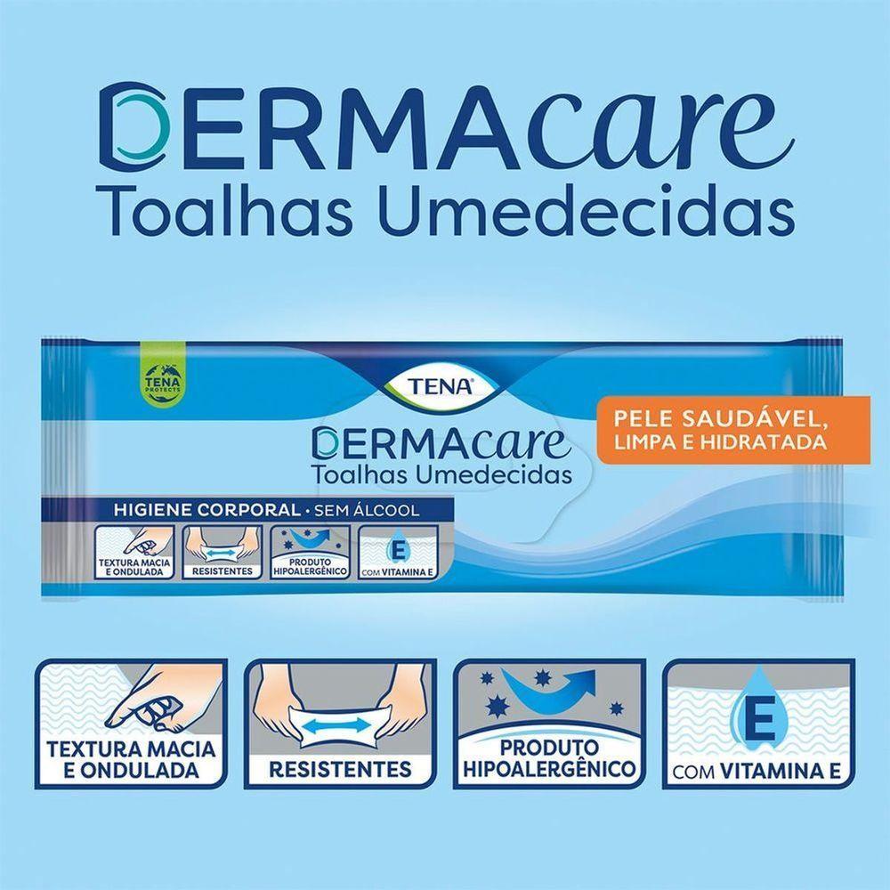 Toalhas Umedecidas Tena Dermacare 40un