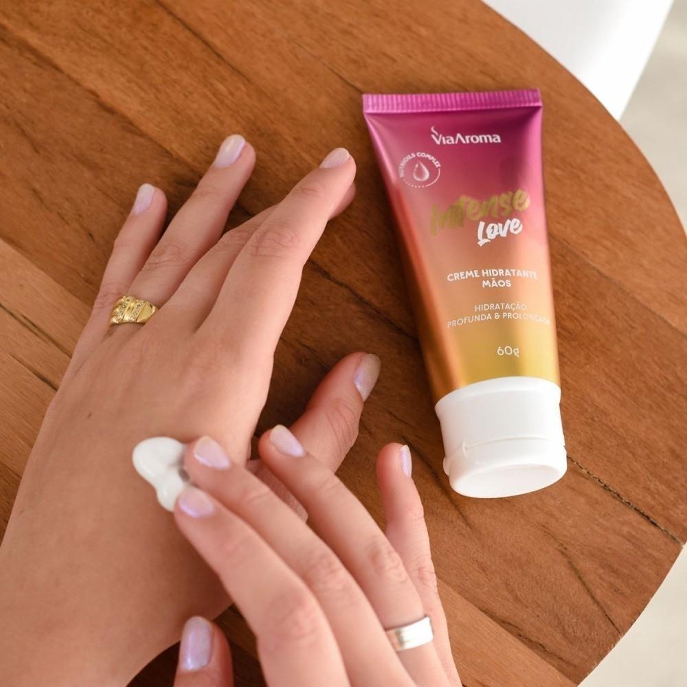 Creme Hidratante Desodorante Para Mãos Via Aroma Intense 60g