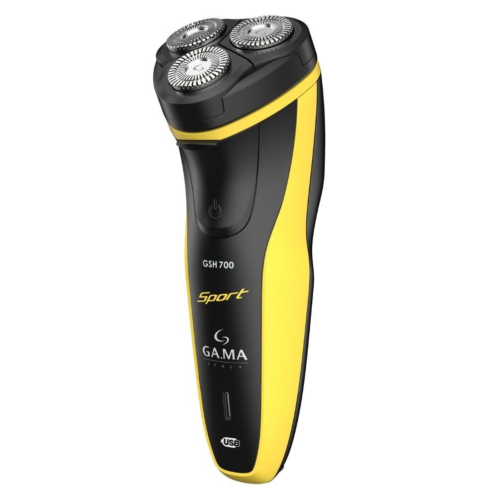 Ga.ma Italy Barbeador 3 Lâminas Gsh700 Sport USB