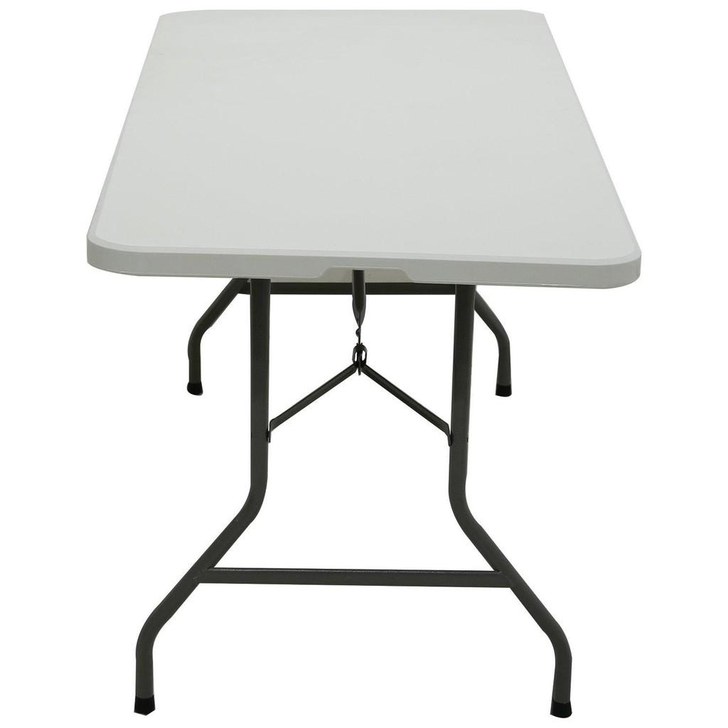 Mesa Dobrável Portátil Vira Maleta 1.80m Camping Praia