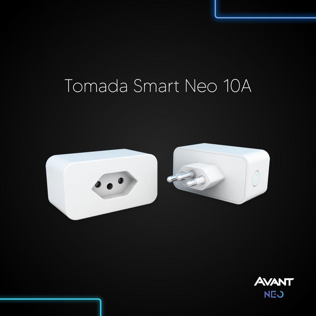 Tomada Smart Inteligente Wifi 10a Branco Avant Neo