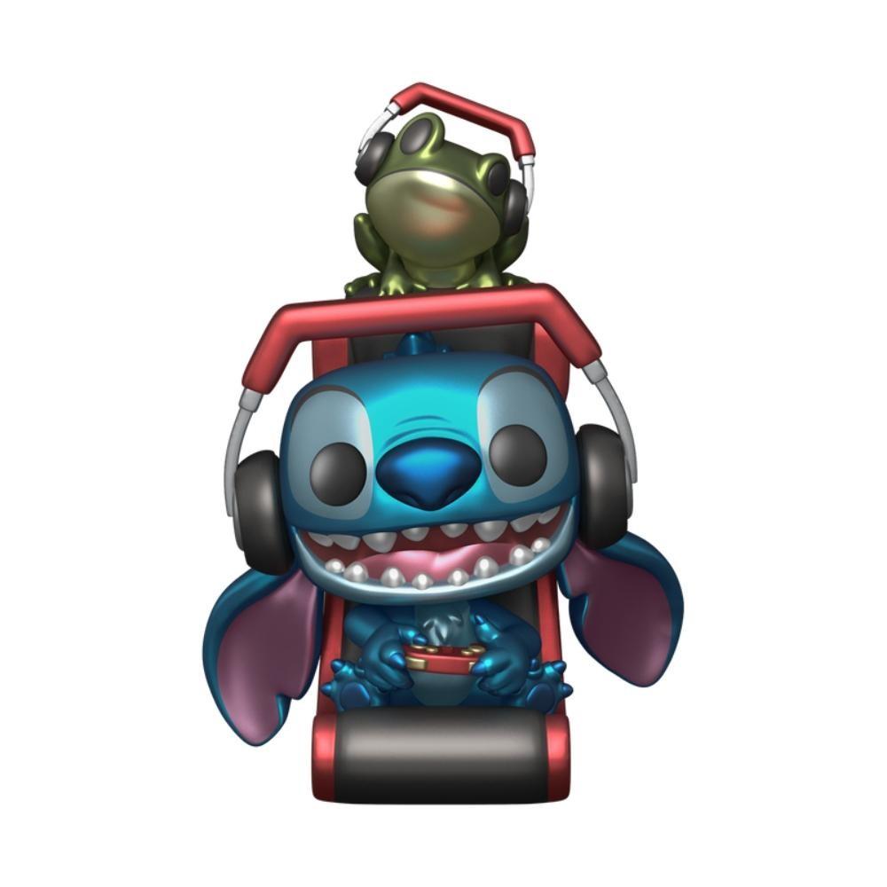 Boneco Funko Pop PLUS Disney Lilo Stitch Gamer Metálico