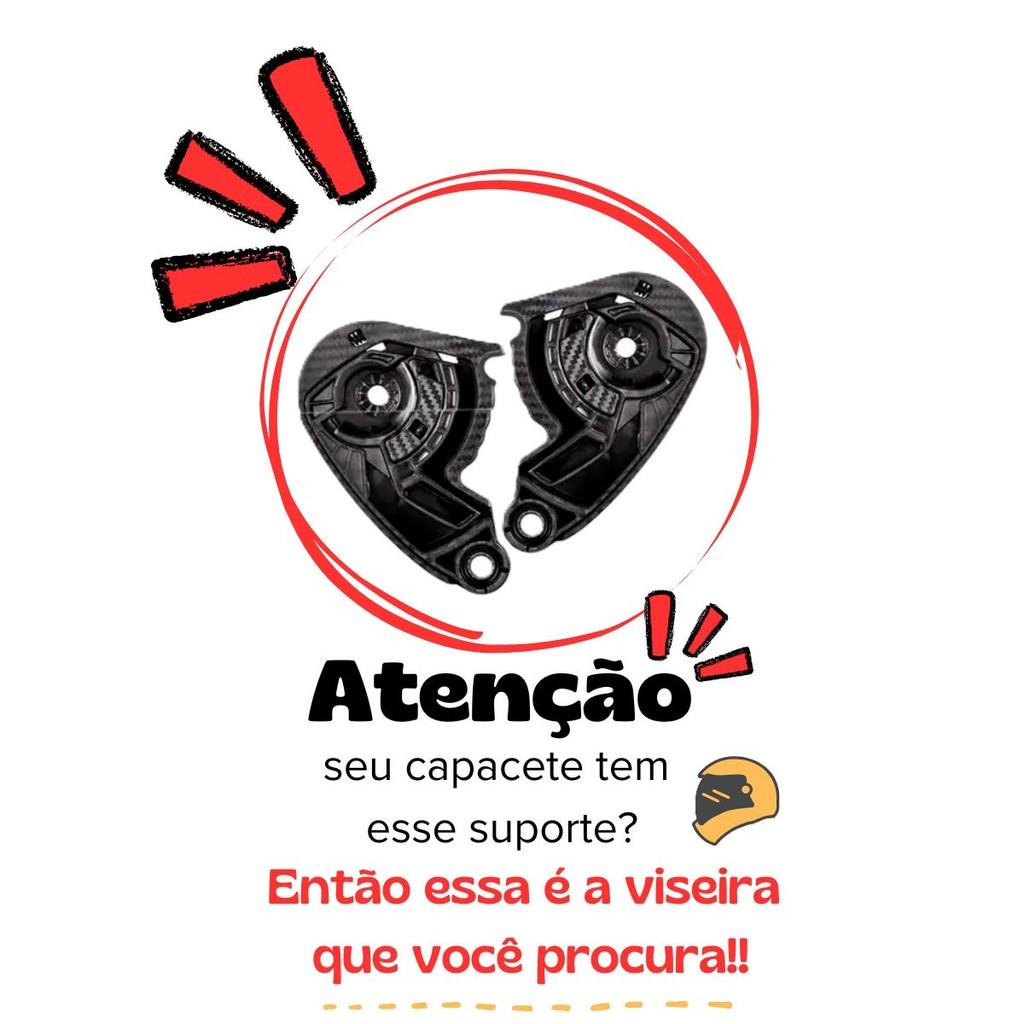 Viseira Antirrisco Para Capacete Axxis Segment 2.2mm