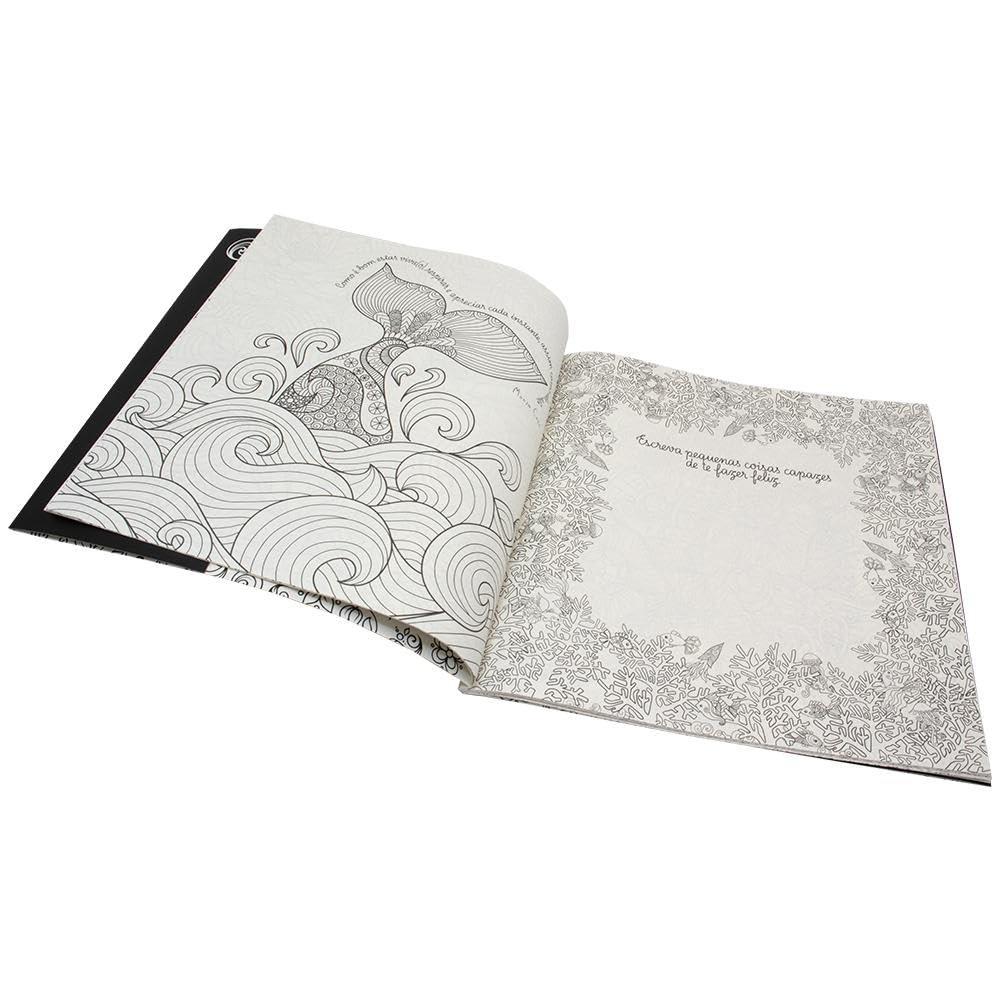 Livro De Colorir Antiestresse A Arte De Ficar Zen