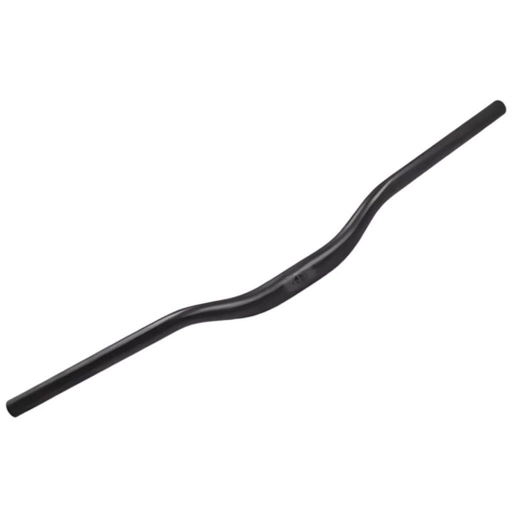 Guidão Guidom Para Bicicleta Curvo Gts Bike Mtb De 31.8mm Resistente Preto