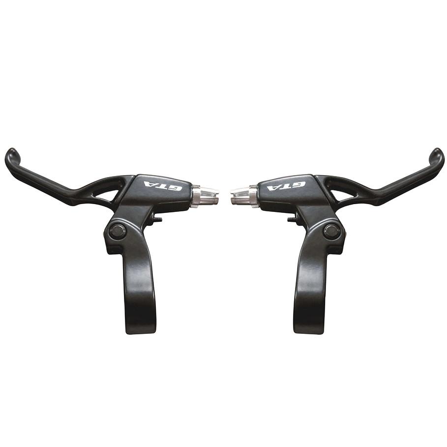 Manete De Freio Aluminio Para Bike V-brake Freio A Disco Par Cabos De Freio