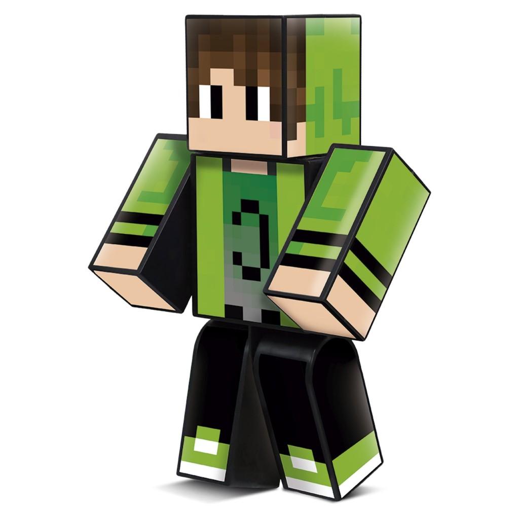 Boneco Articulado 3D Streamers Youtubers Cadres Lopers Problems Ou Athos 15cm - Algazarra