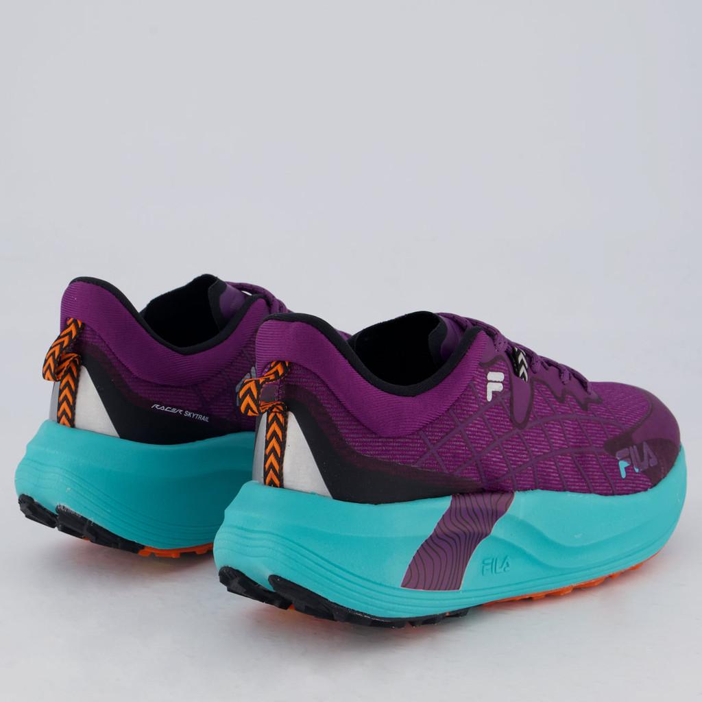 Tênis Fila Racer Skytrail Feminino Roxo E Azul