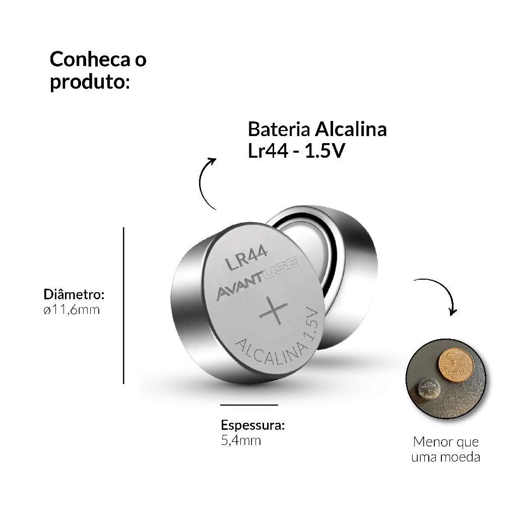 Kit 4 A 100 Baterias Alcalina 1.5v Cod 408300018 Avant Use