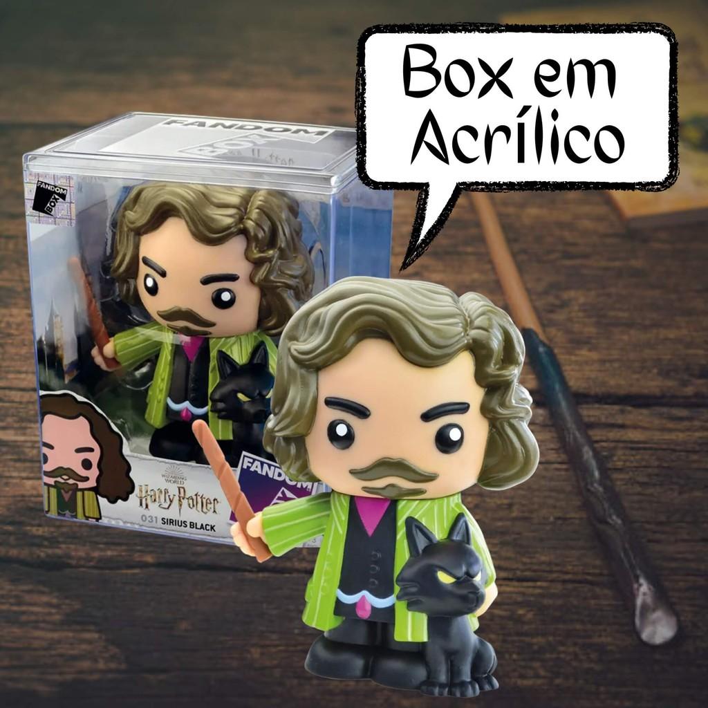 Boneco Colecionável Fandom Box Sirius Black Saga Harry Potter Vinil Atóxico Líder