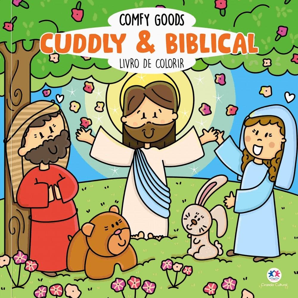 Livro Cuddly And Biblical - Livro De Colorir