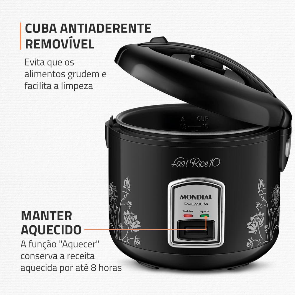 Panela Elétrica Mondial Fast Rice 10 Pe-44-10x