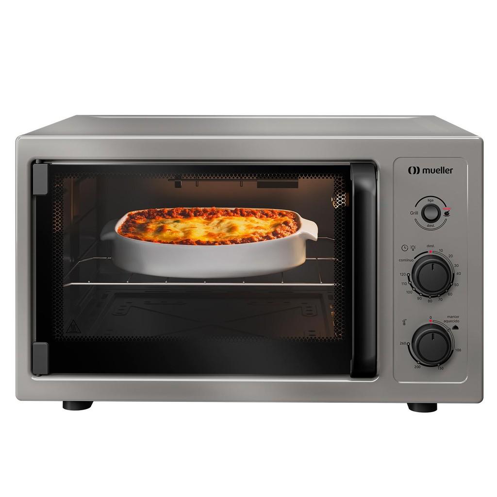 Forno Elétrico De Bancada Mueller 50 Litros Com Grill Mfb50b