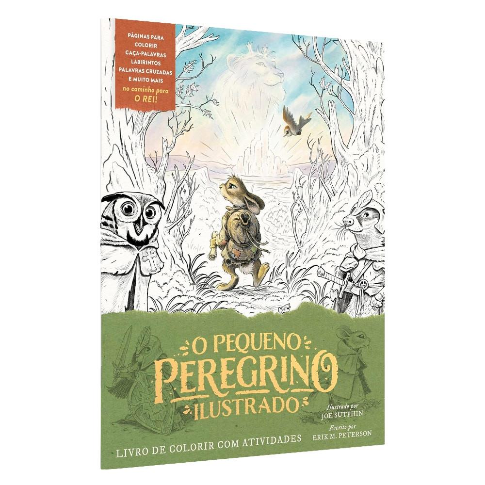 Livro O Pequeno Peregrino Ilustrado Livro Para Colorir Erik M. Peterson