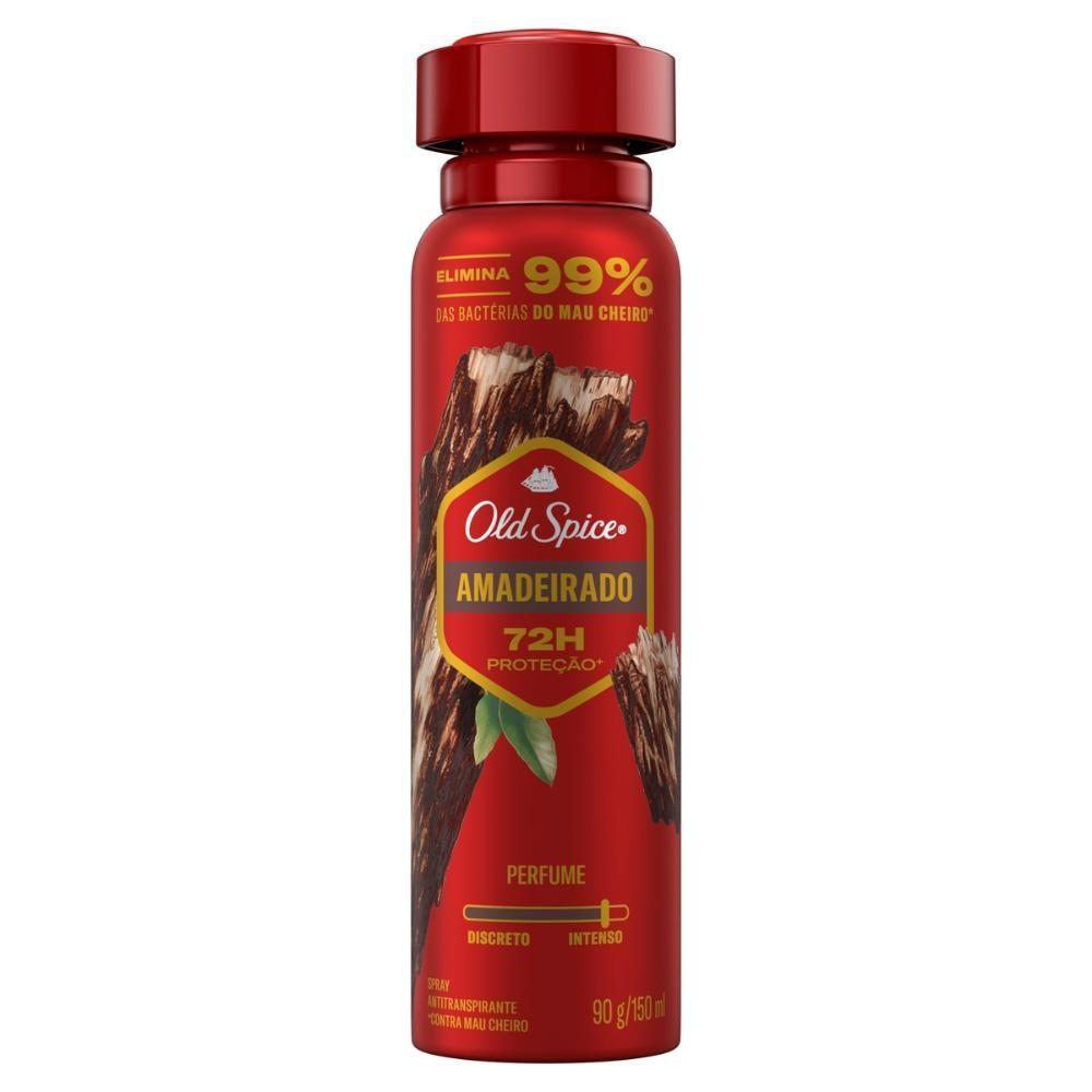 Kit 12 Desodorantes Old Spice Amadeirado 150ml