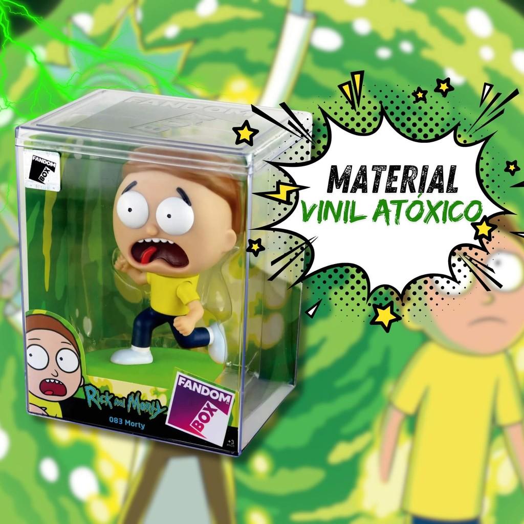 Fandom Box Morty - Rick E Morty Boneco Colecionável Material Vinil Atóxico Lider
