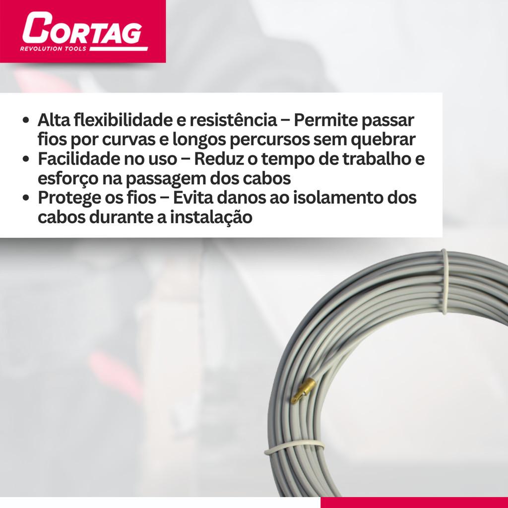 Passador De Fios Profissional 20 M Cortag
