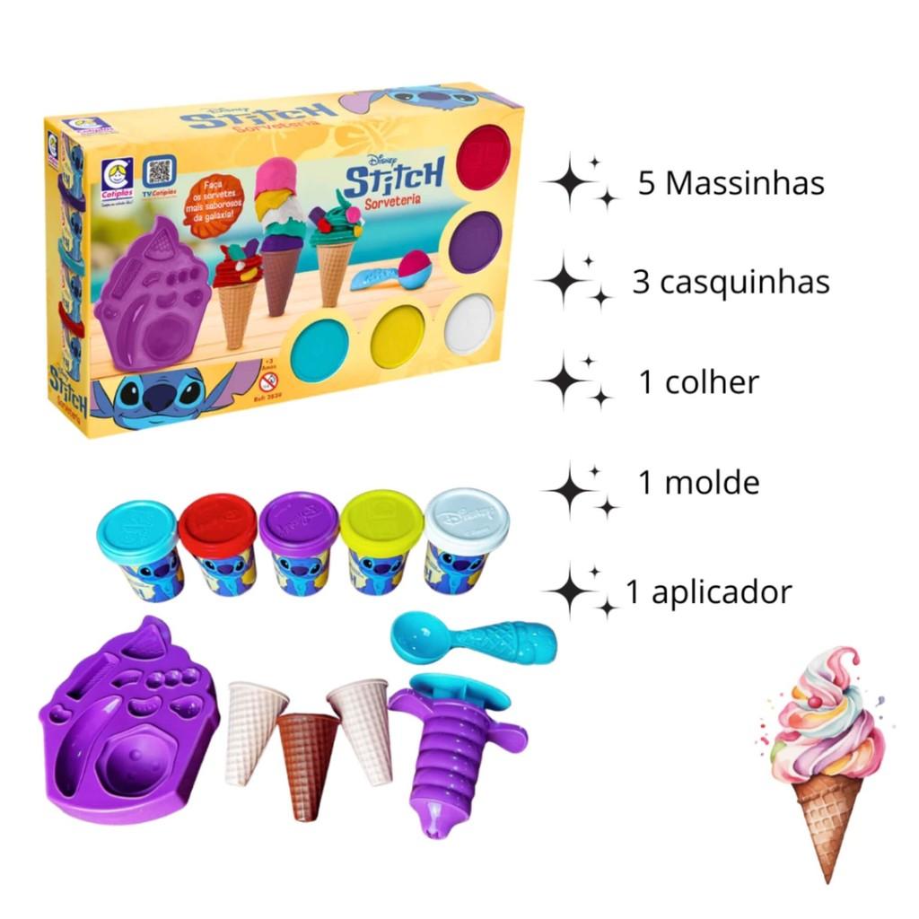 Brinquedo Infantil Sorveteria Do Stitch Disney Cotiplás