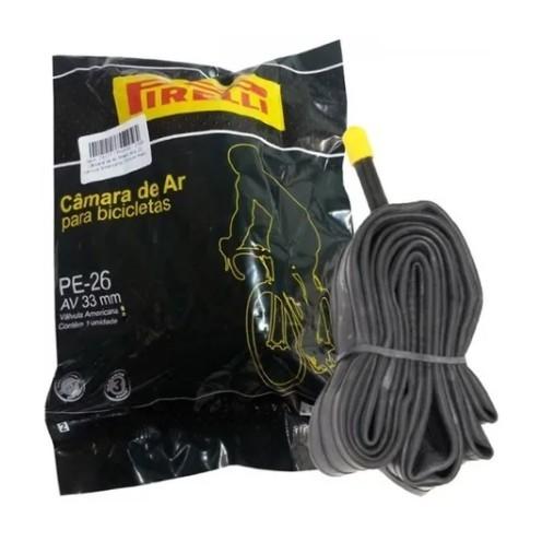 Câmara Ar Balão Aro 26 X 1.90 Bico Grosso A/v Pirelli - 10 Unid