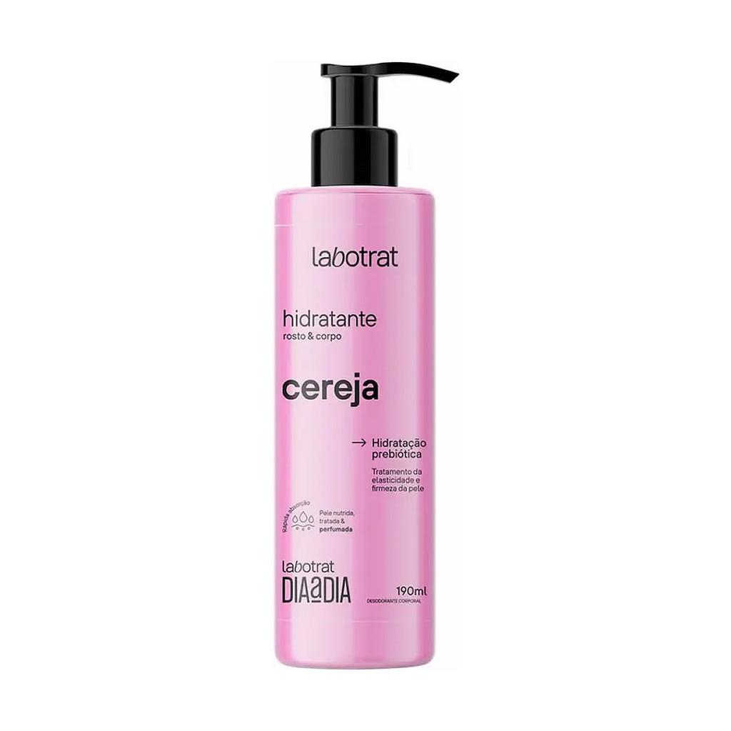 Kit Labotrat Cereja Esfoliante + Hidratante + Body Splash