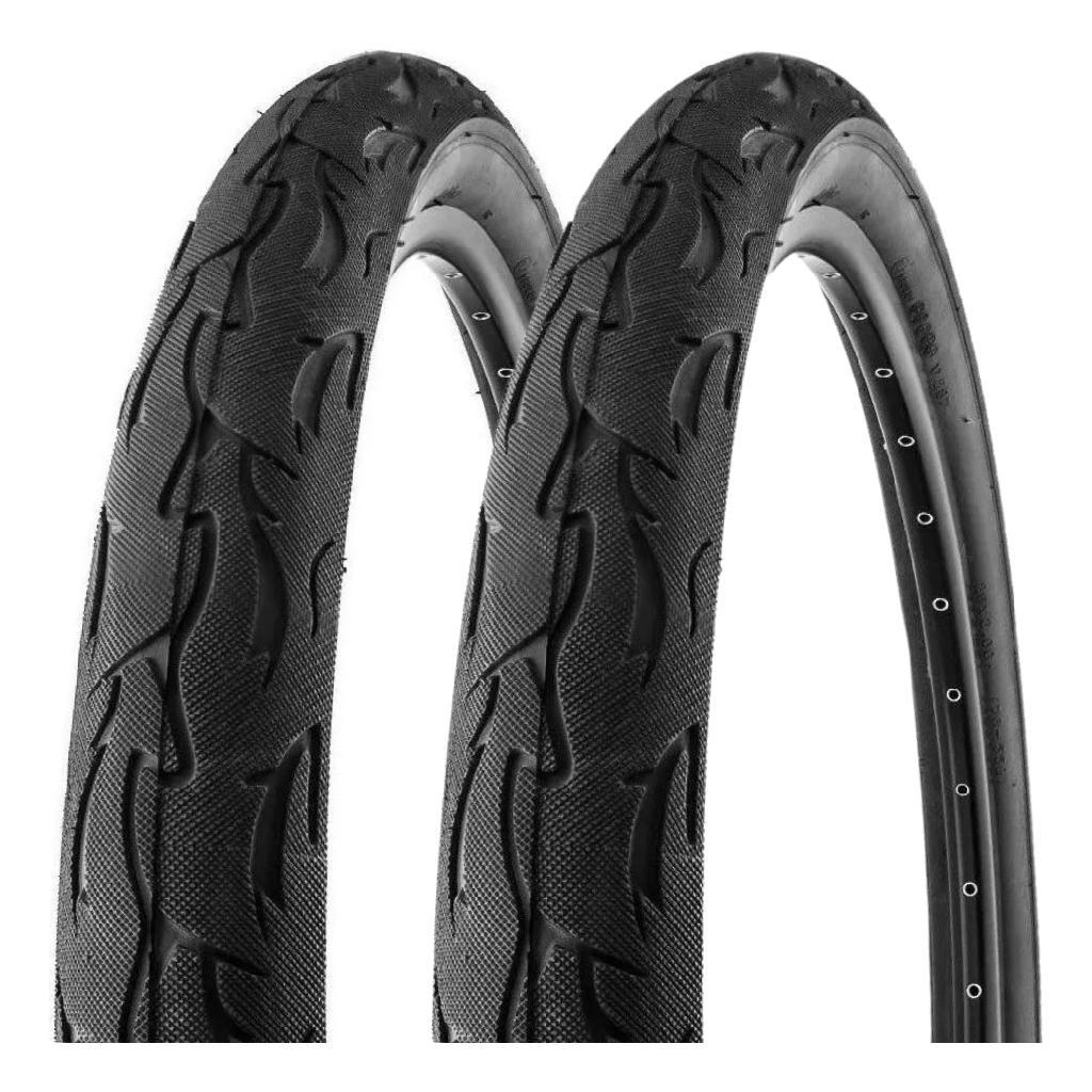 Par Pneus Vee Rubber Flame 26x2.125 Balão 57-559 Preto