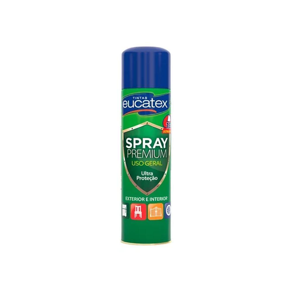 Tinta Spray Preto Brilhante 400ml Eucatex