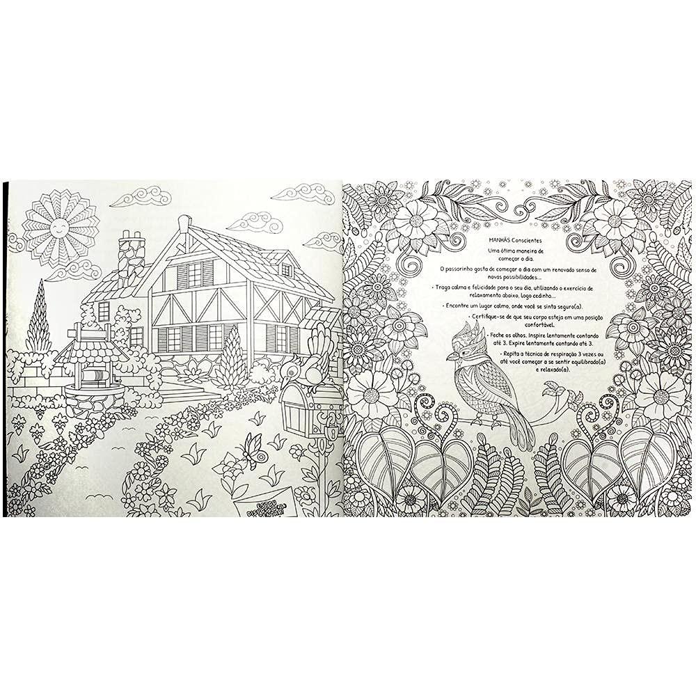 Livro De Colorir Antiestresse Mindfulness