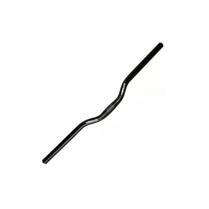 Guidão Alumínio Absolute 720mm 31.8mm Preto Reto Curvo Elevado Alto Mtb Bike Aro 29 - Várias Medidas