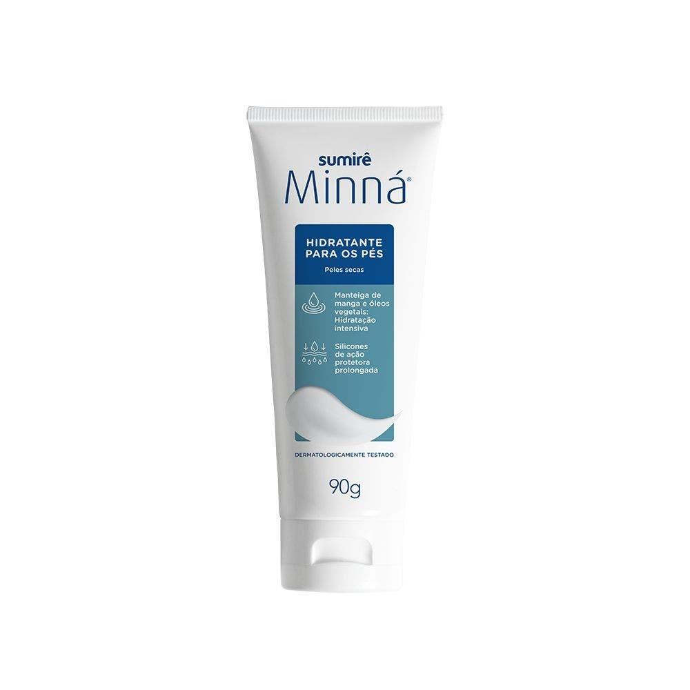 Creme Hidratante Para Pés Minná 90g