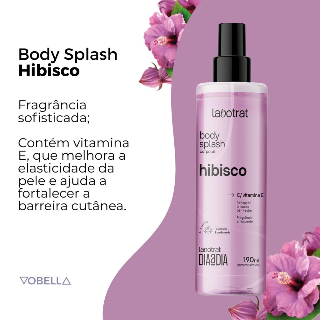 Perfume Body Splash Dia Hibisco Corporal Labotrat 190ml