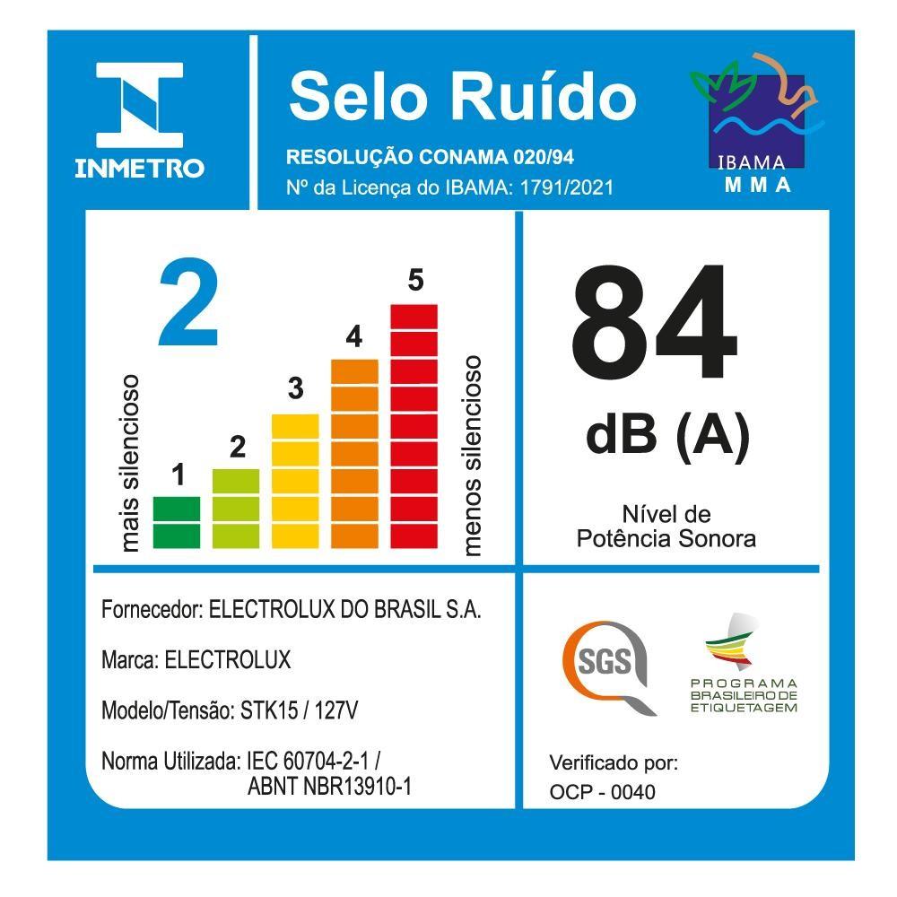 Aspirador De Pó Vertical Com Fio Electrolux 1450w 2 Em 1 ULTRA Filtro Hepa Cinza (stk15)