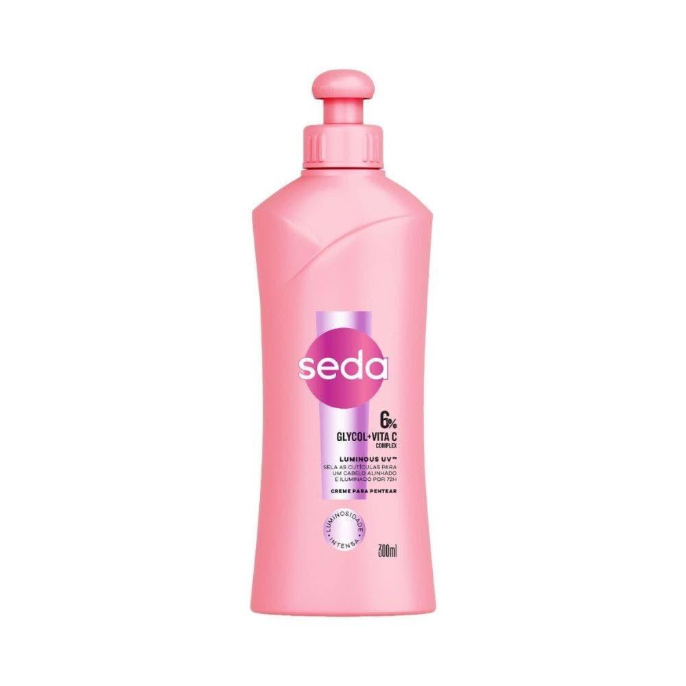 Creme De Pentear Seda Luminous Glycol Uv 300ml