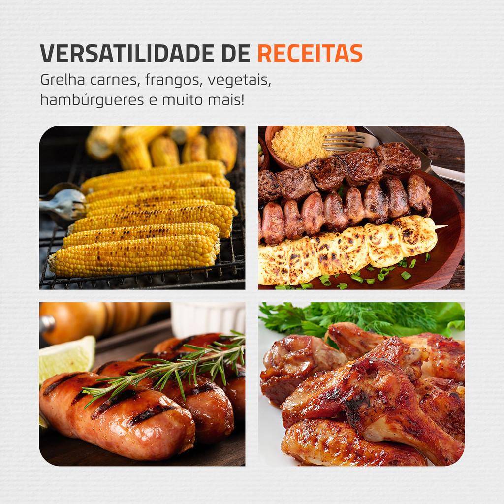 Churrasqueira Elétrica Mondial Preto 1500w Ch-07