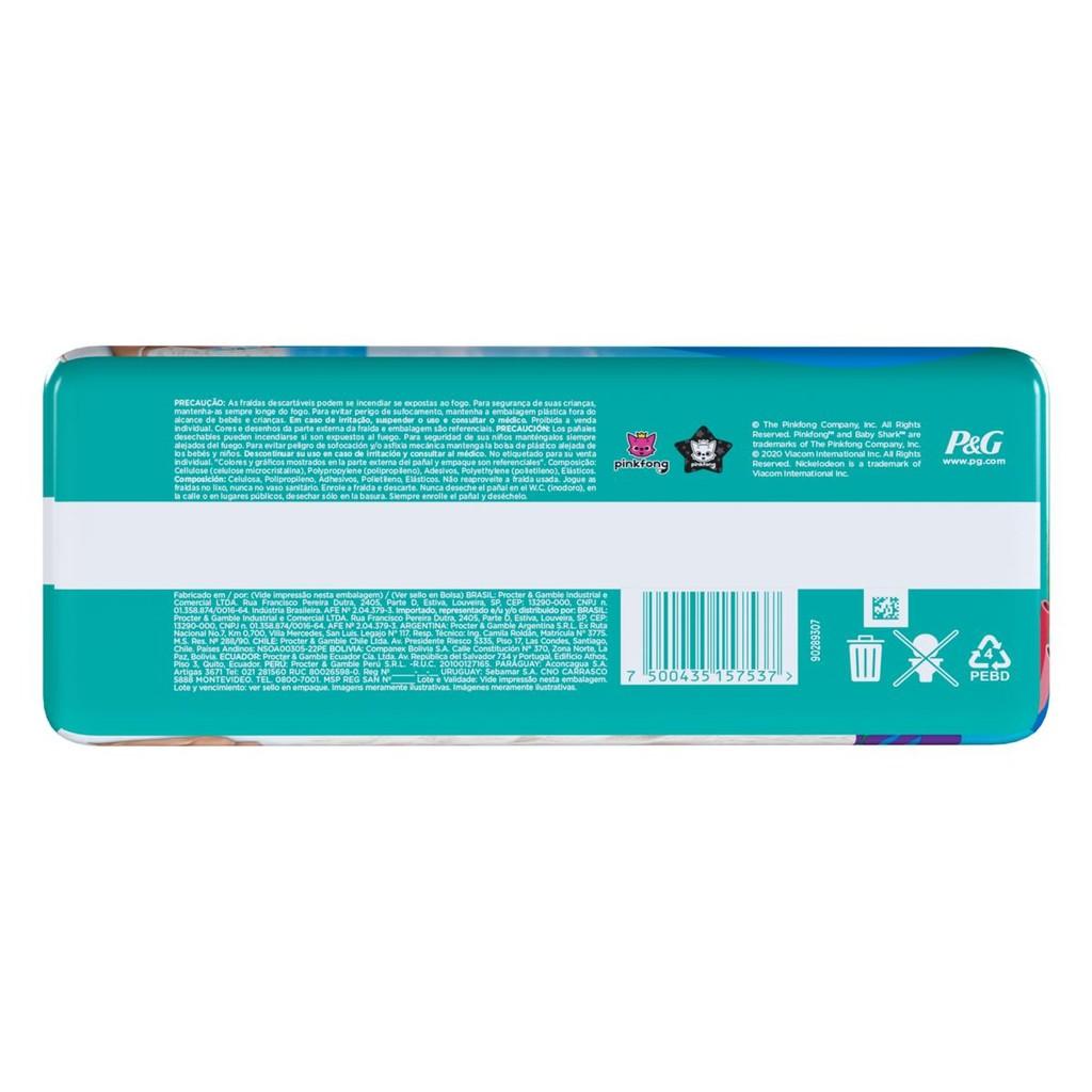 Fralda Para Água Pampers Baby Shark Splashers Xg Com 10un