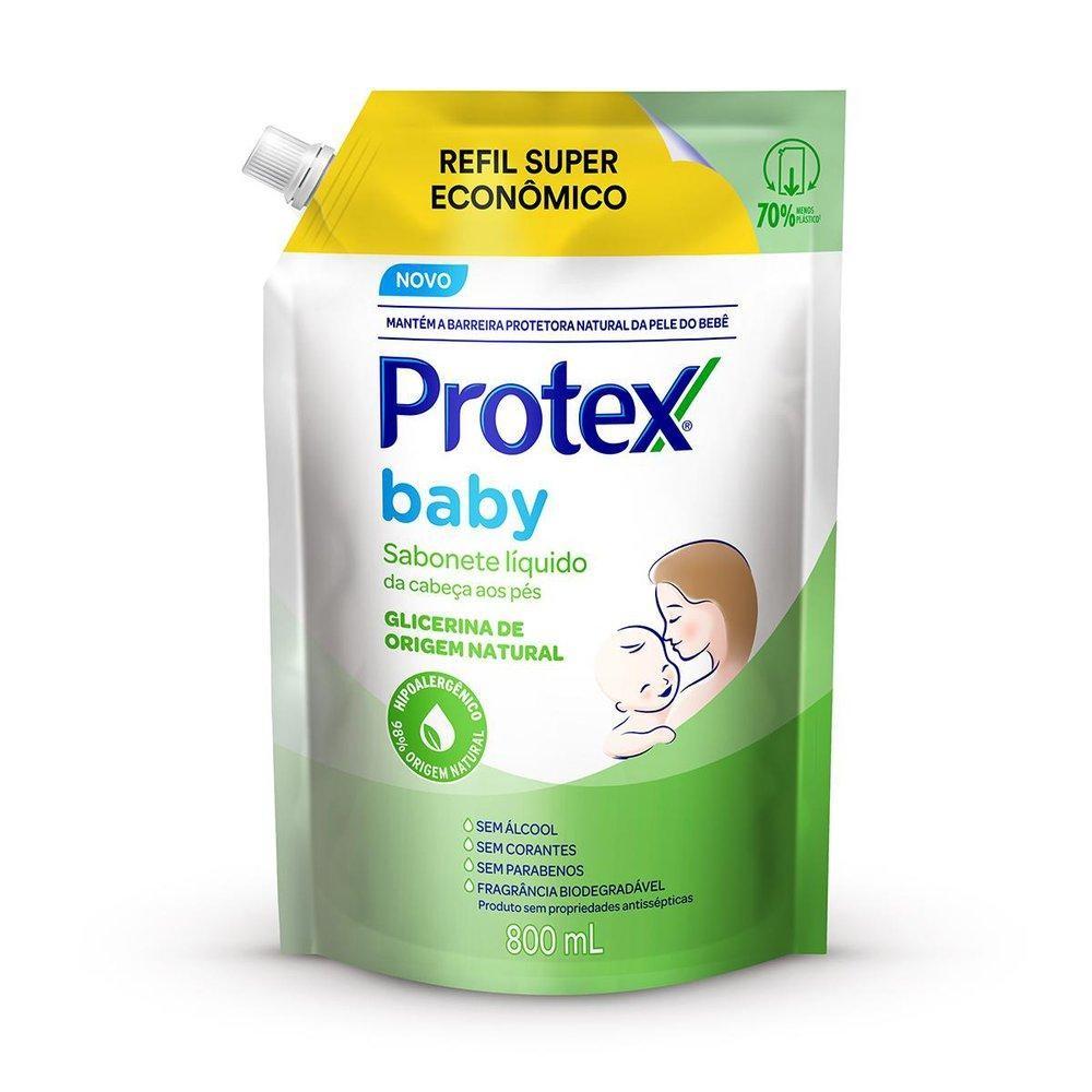 Sabonete Líquido Protex Baby Glicerina Natural 800ml